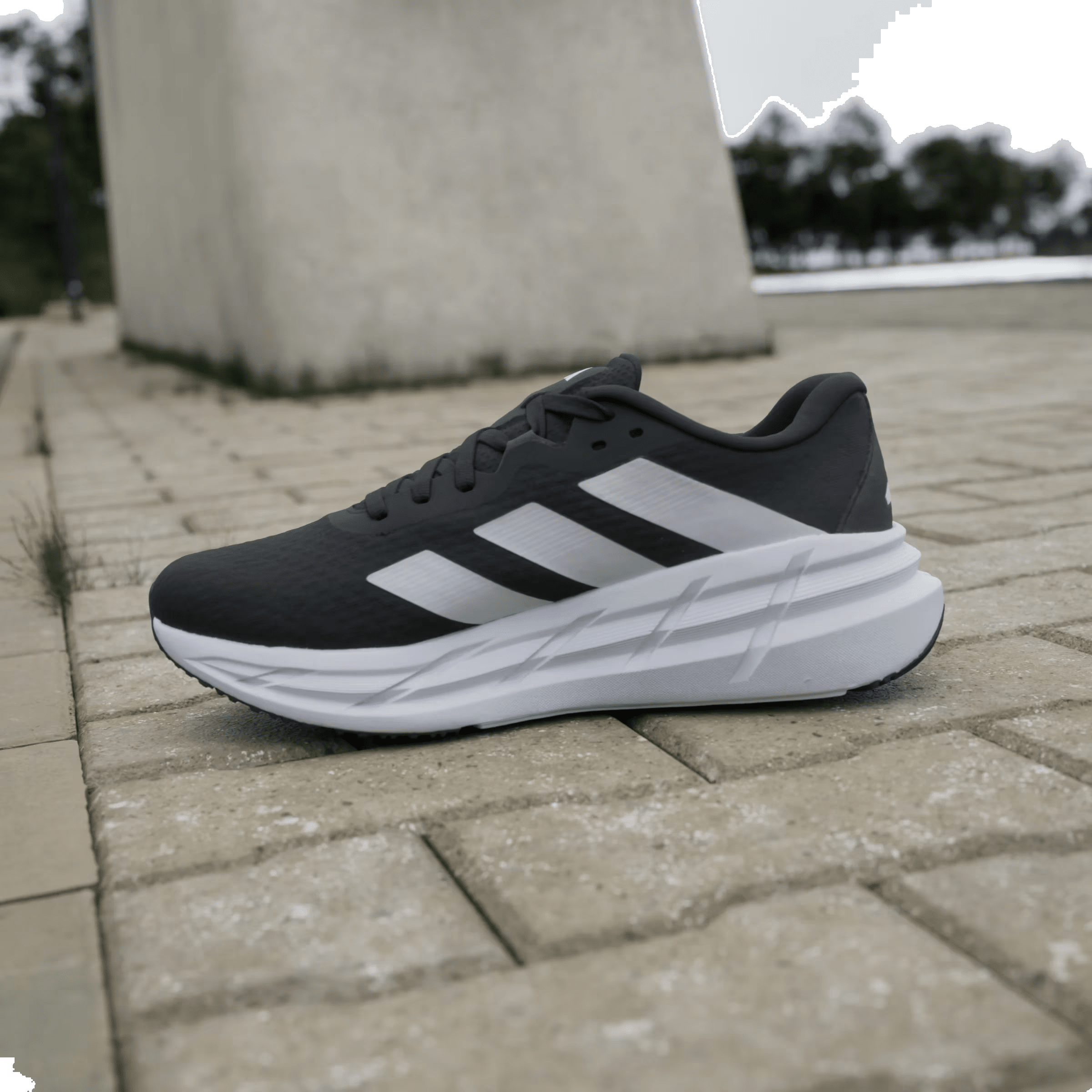 adidas Adistar 3 Black White Grey