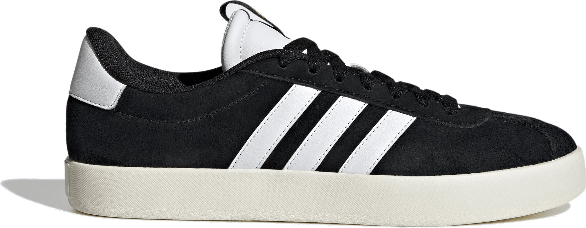 adidas Vl Court 3.0 Core Black Cloud White Gold Metallic (Women's)