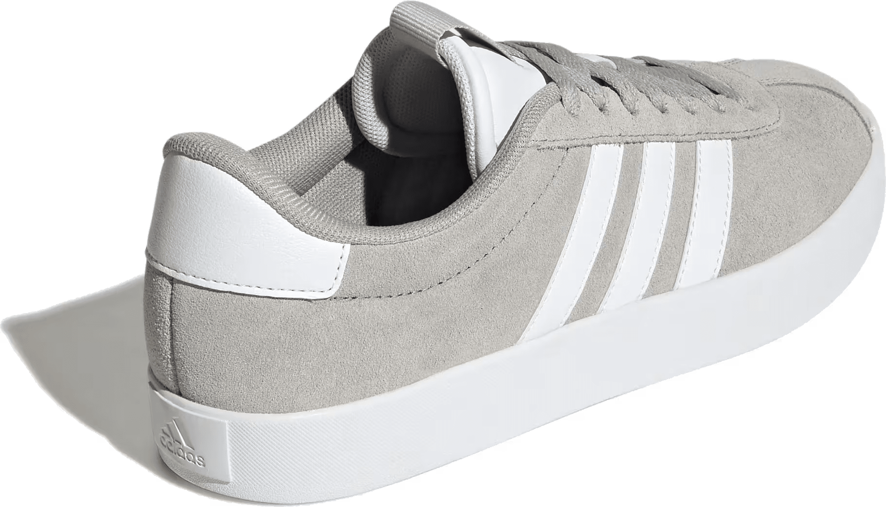 adidas Vl Court 3.0 Grey Cloud White Silver Metallic (Women's)