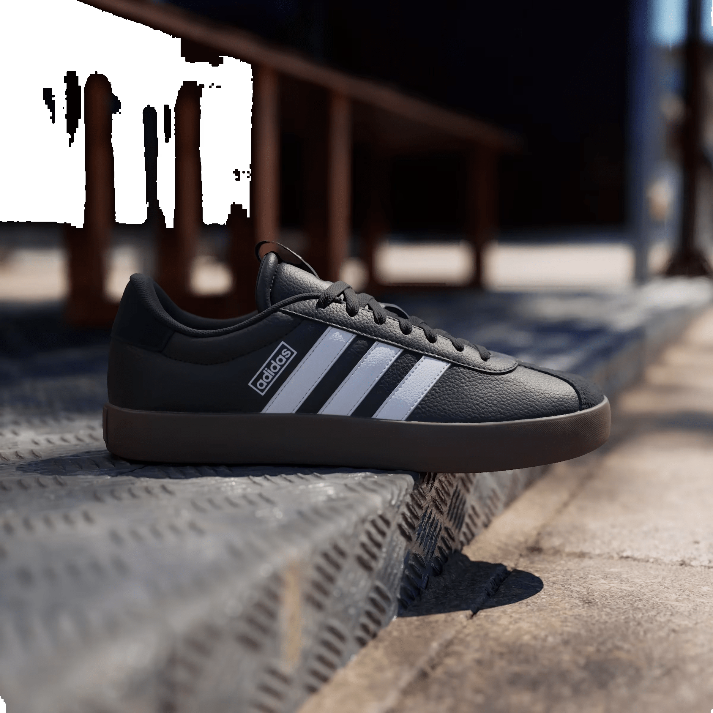 adidas Vl Court 3.0 Core Black Cloud White Gum