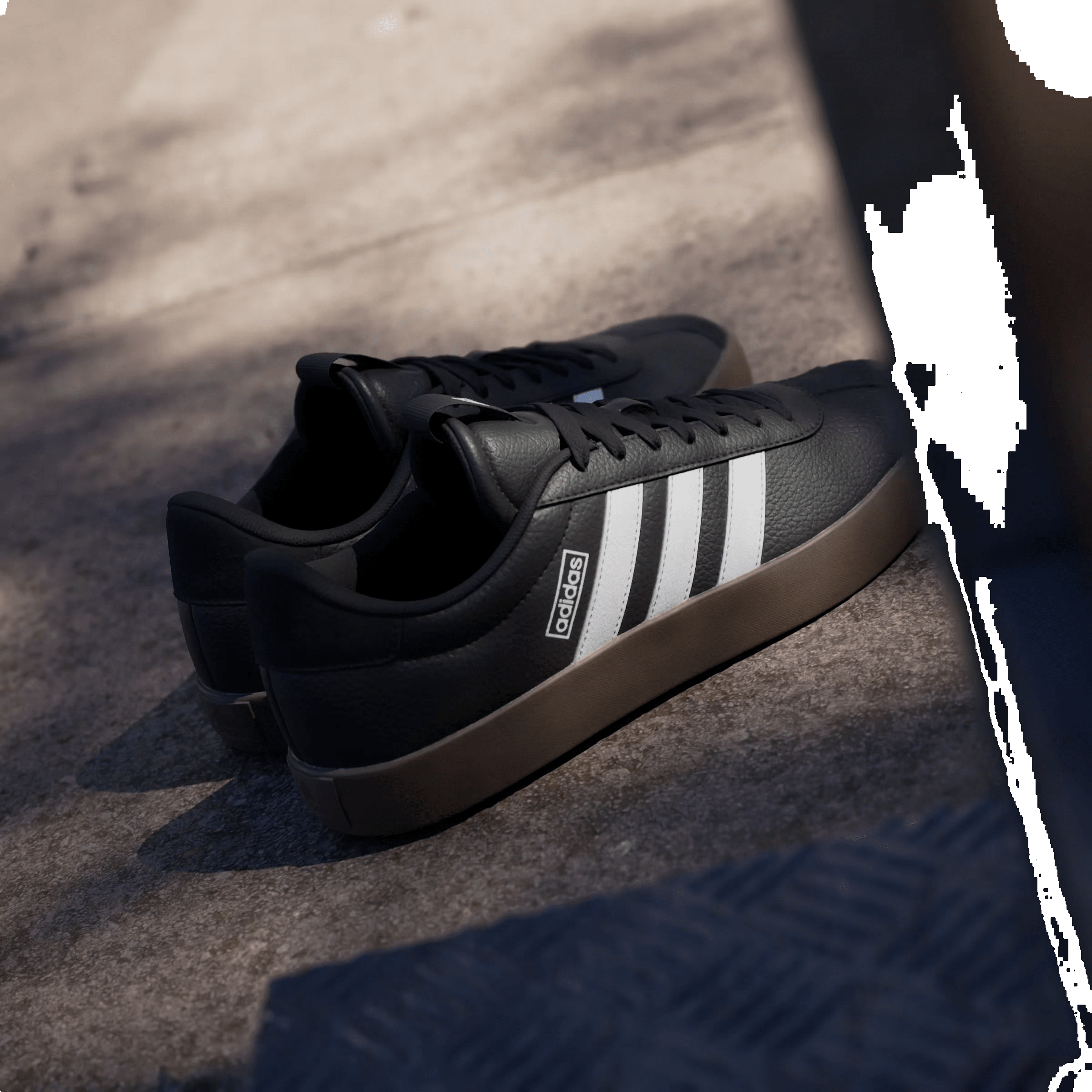adidas Vl Court 3.0 Core Black Cloud White Gum