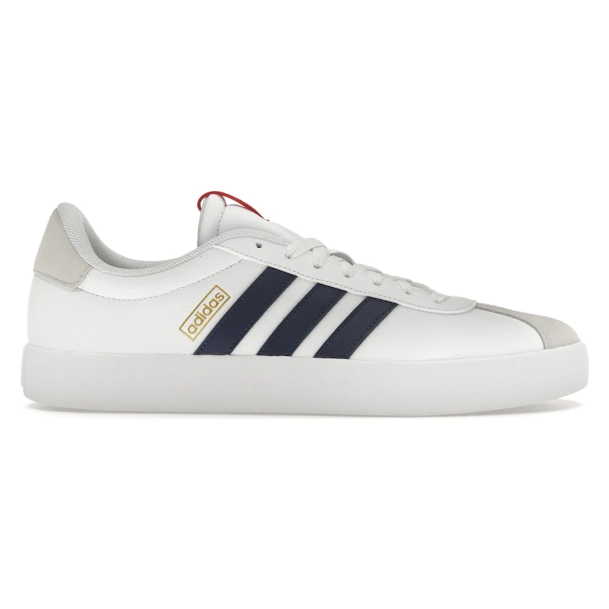 adidas Vl Court 3.0 Cloud White Dark Blue Better Scarlet