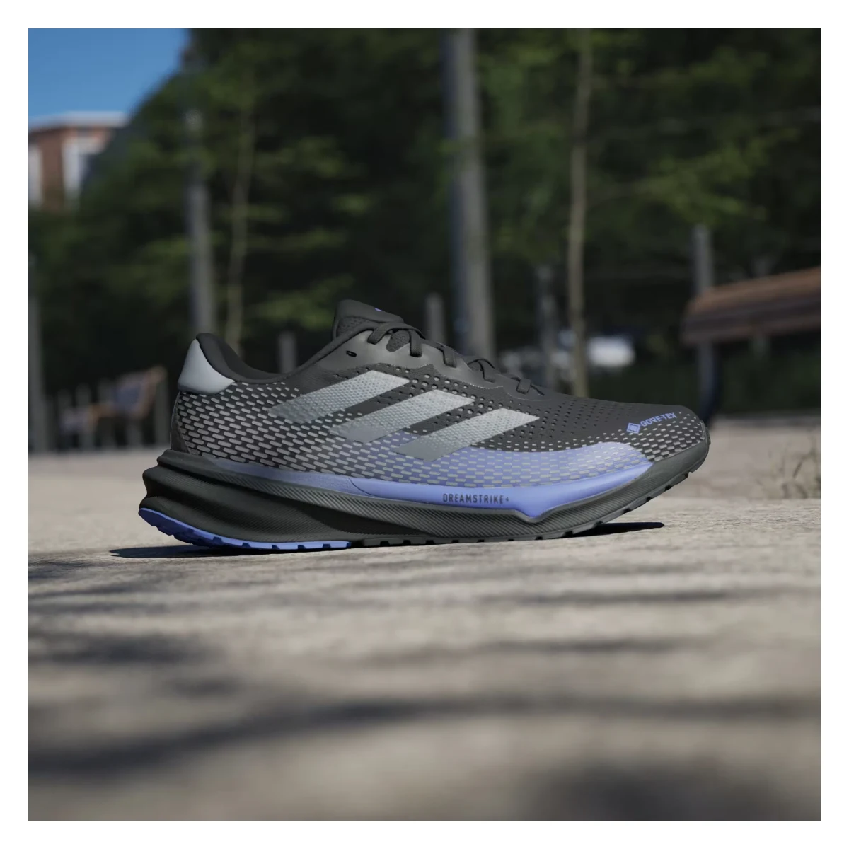 adidas Supernova Gore-Tex Core Black Grey Cobalt Blue