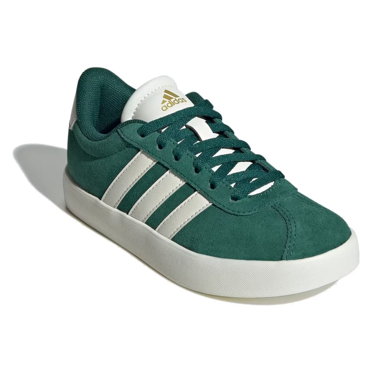 adidas VL Court 3.0 Collegiate Green Off White Gold Metallic (GS)