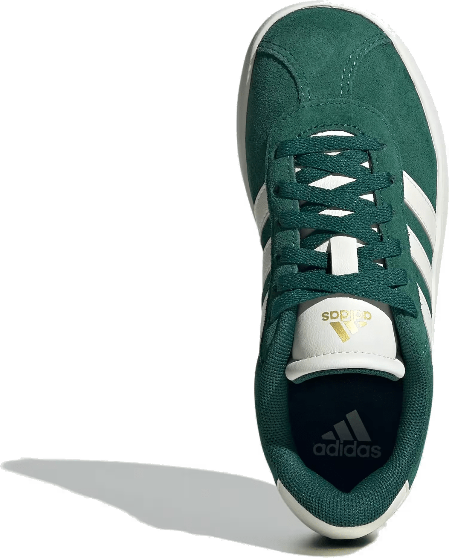 adidas VL Court 3.0 Collegiate Green Off White Gold Metallic (GS)