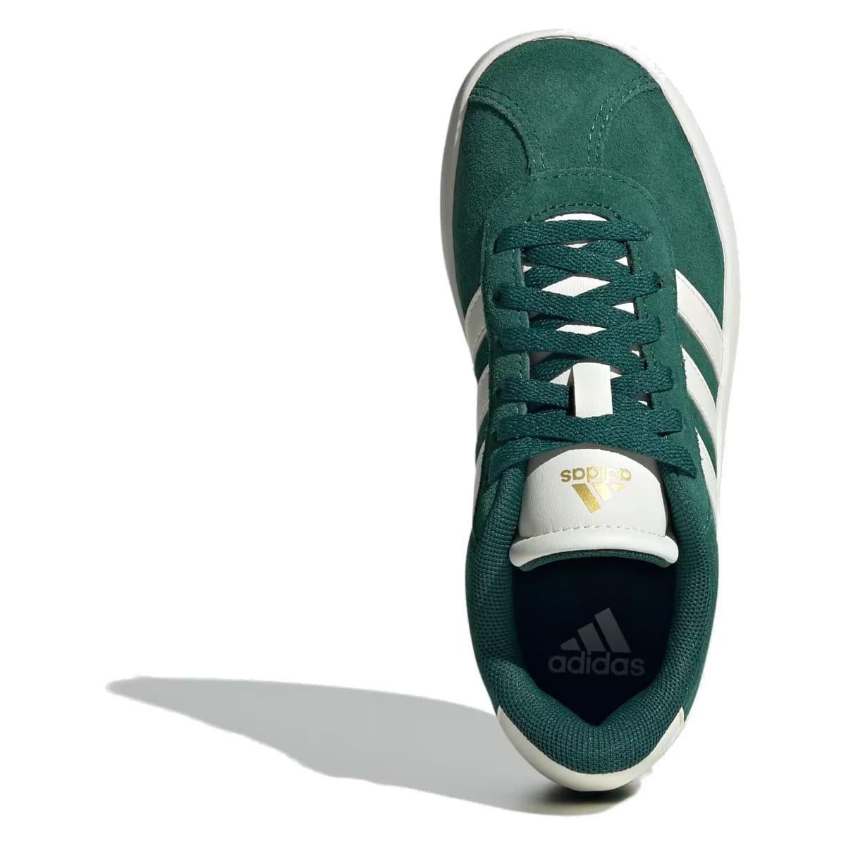 adidas VL Court 3.0 Collegiate Green Off White Gold Metallic (GS)