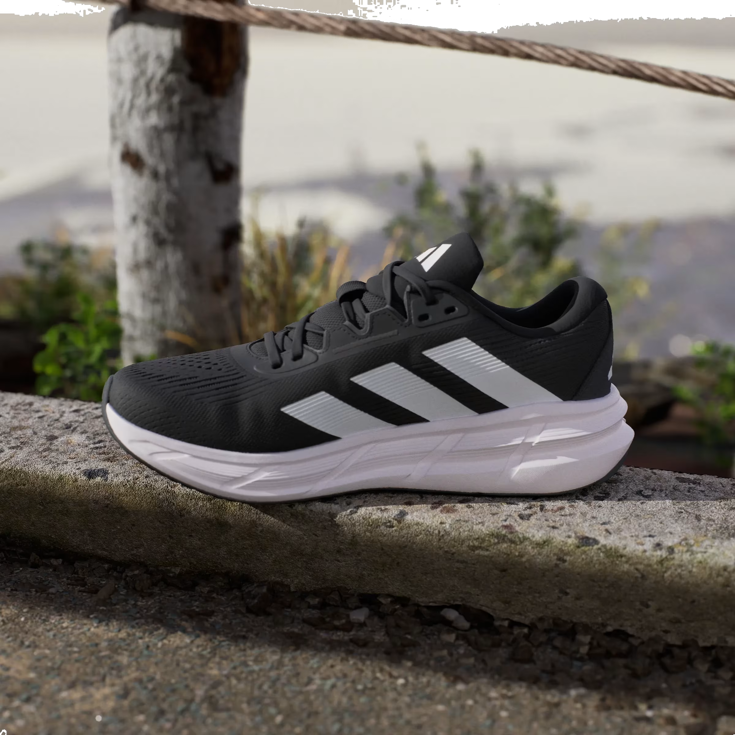 adidas Questar 3 Black White Carbon