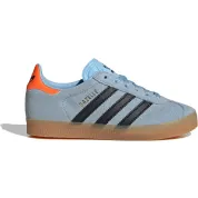 adidas Gazelle Clear Sky Black Solar Orange (PS)