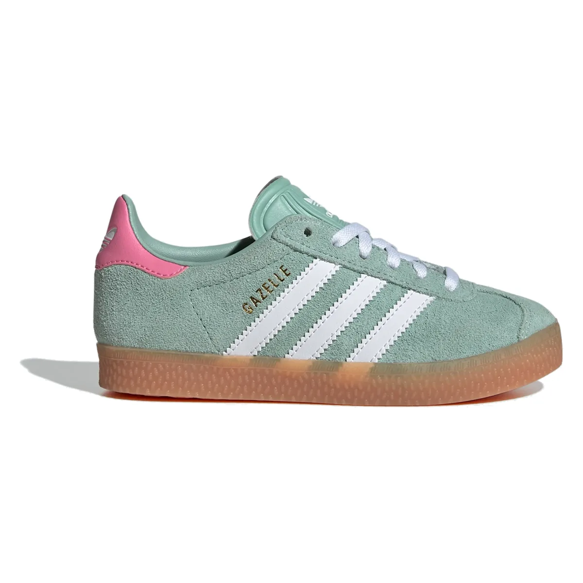 adidas Gazelle Hazy Green Cloud White Bliss Pink (PS)