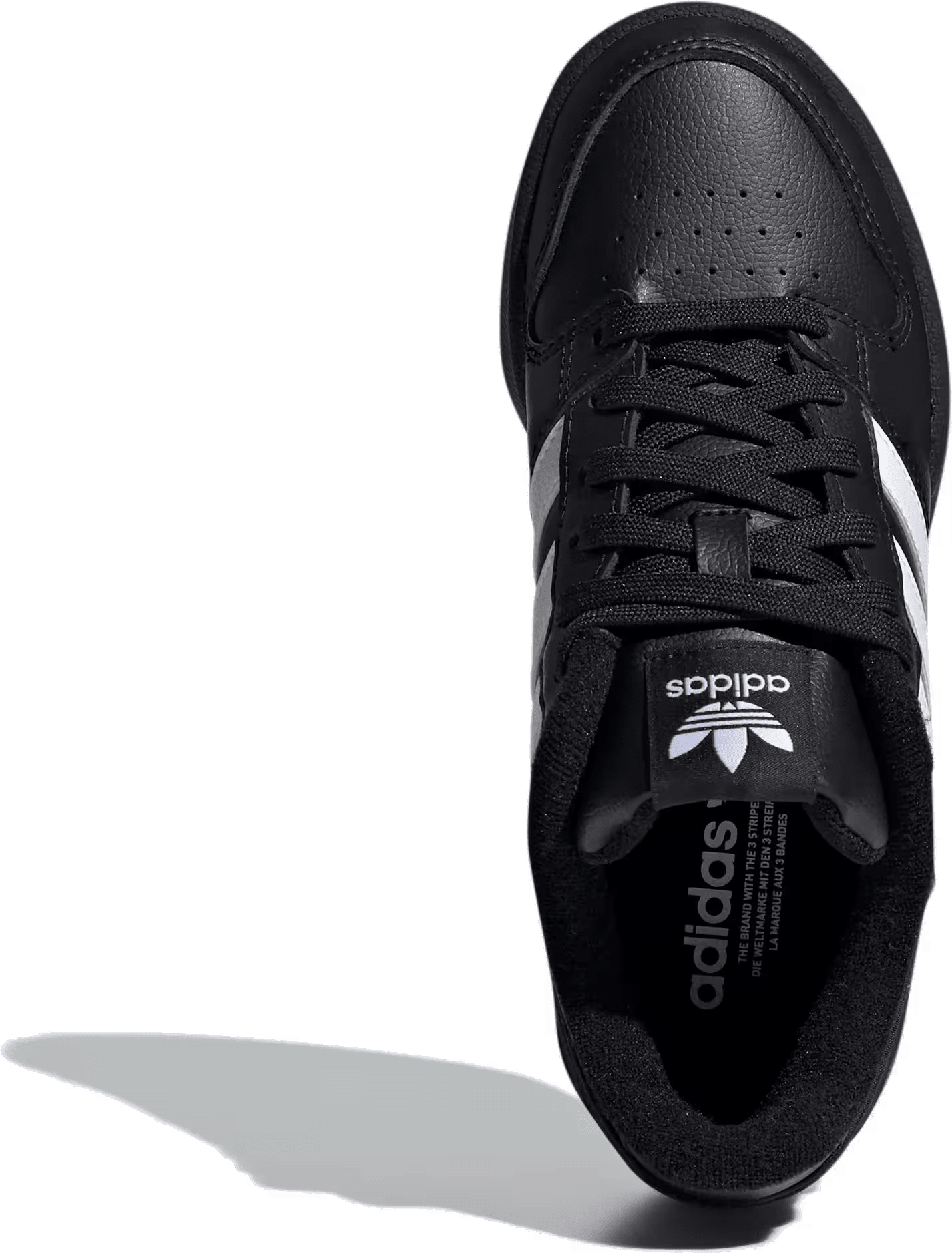 adidas Team Court 2.0 STR Core Black Cloud White (GS)