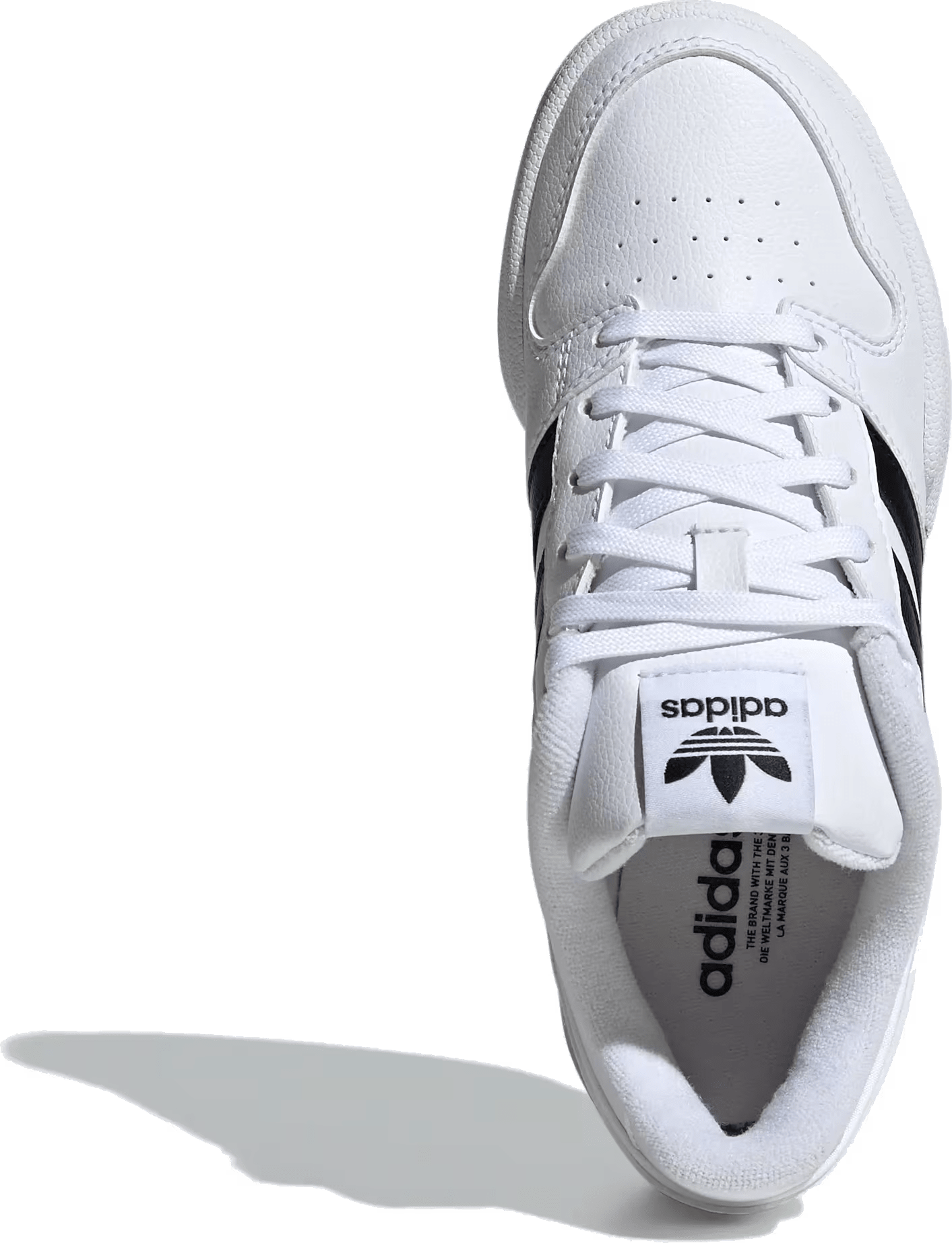 adidas Team Court 2.0 STR Cloud White Core Black (GS)