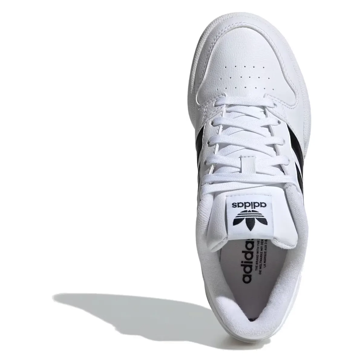 adidas Team Court 2.0 STR Cloud White Core Black (GS)