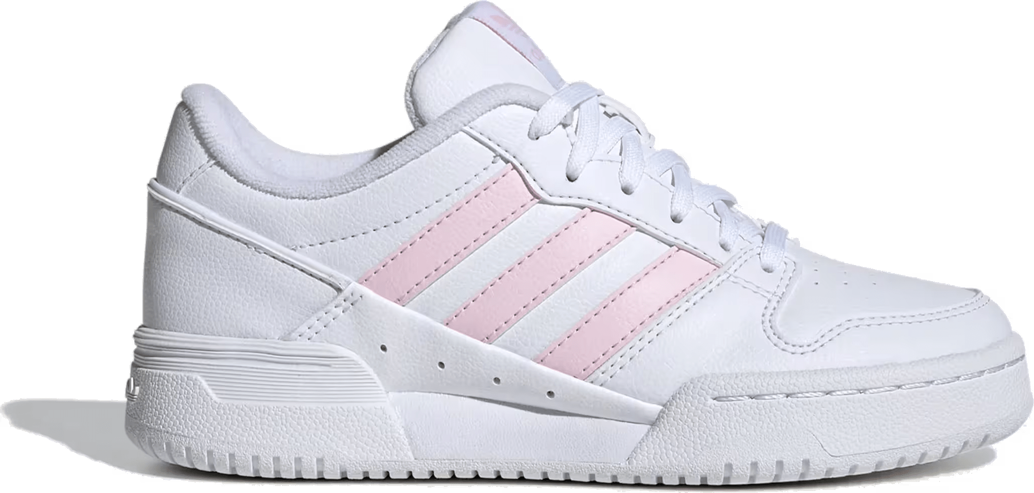 adidas Team Court 2.0 STR Cloud White Clear Pink (GS)