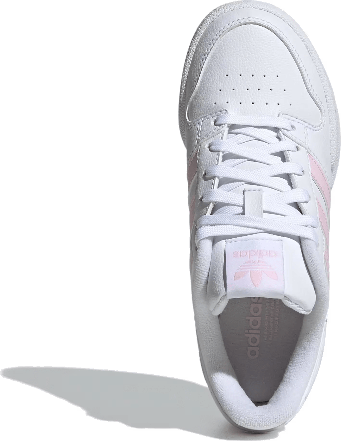 adidas Team Court 2.0 STR Cloud White Clear Pink (GS)