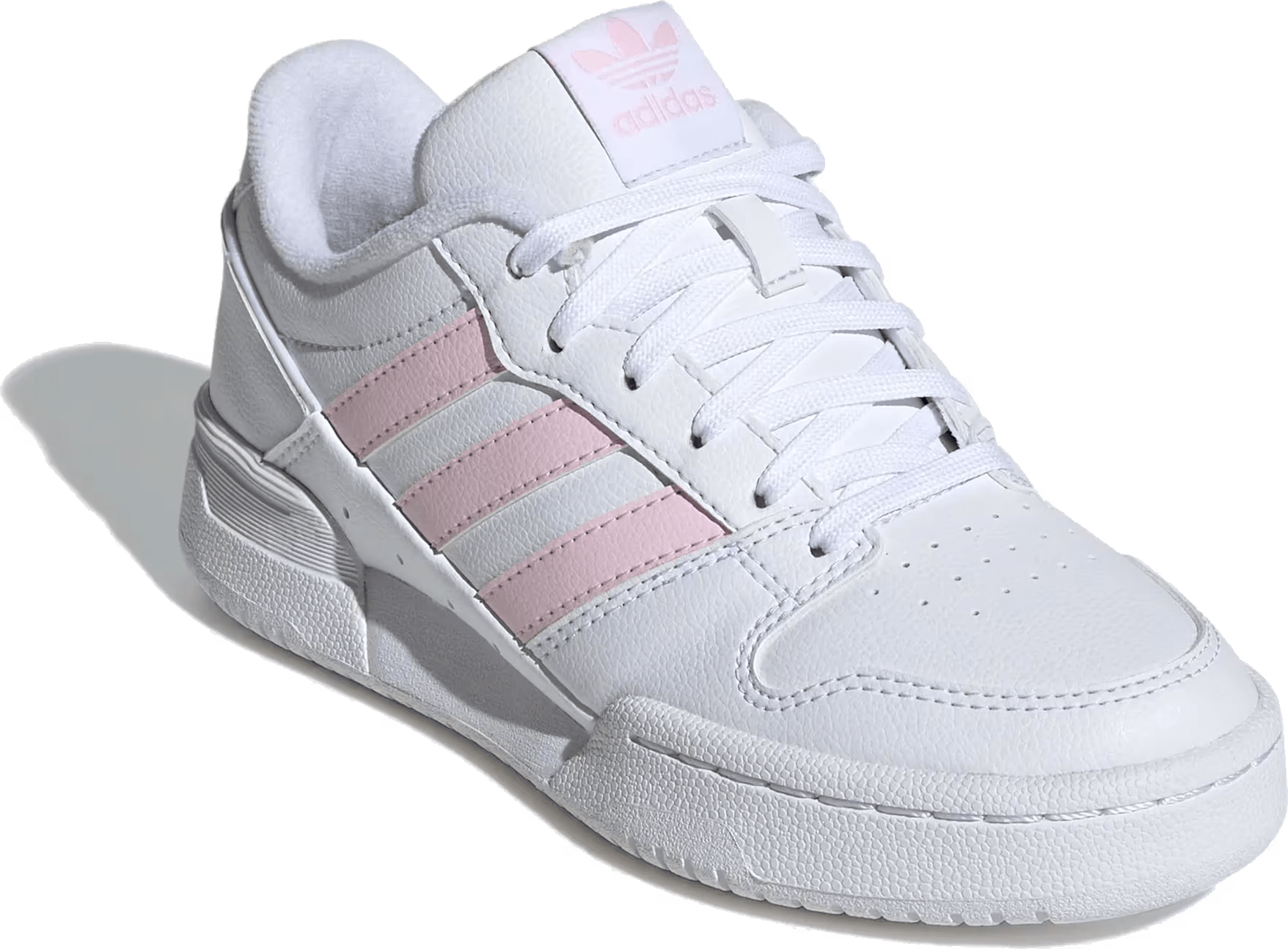 adidas Team Court 2.0 STR Cloud White Clear Pink (GS)