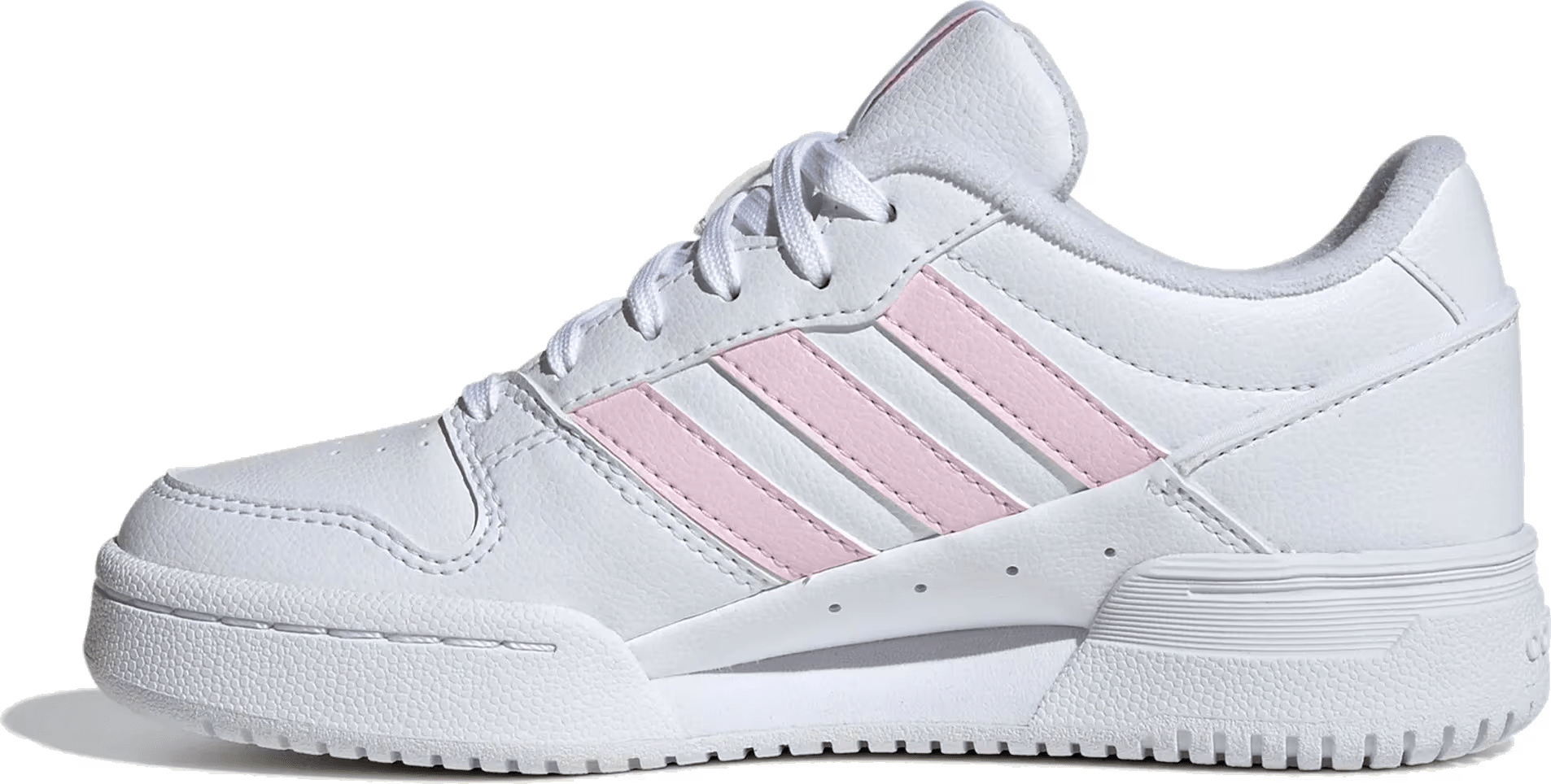 adidas Team Court 2.0 STR Cloud White Clear Pink (GS)