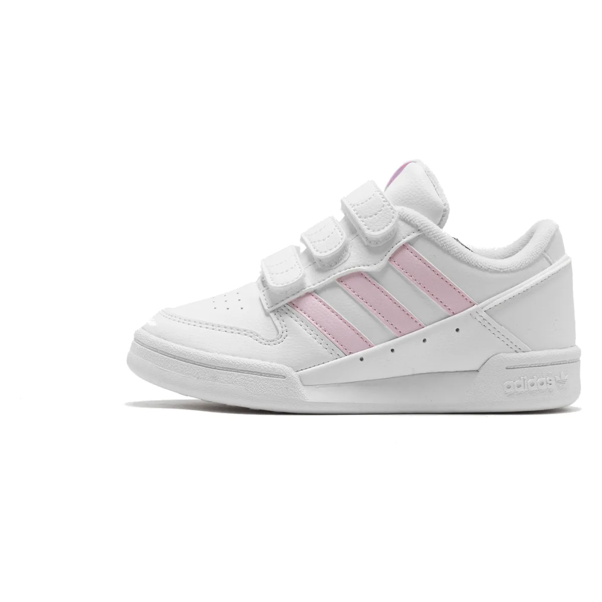 adidas Team Court 2.0 STR Comfort Closure Cloud White Clear Pink (PS)
