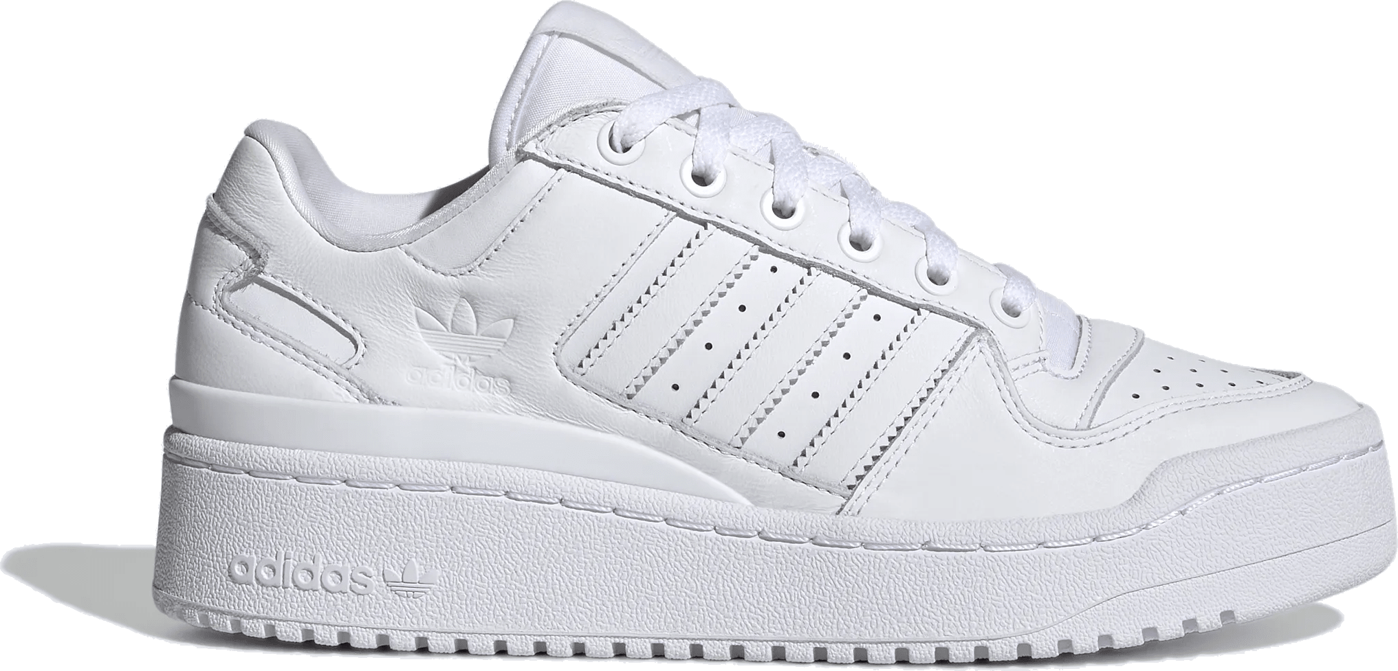 adidas Forum Bold Stripes Cloud White Core Black (Women's)