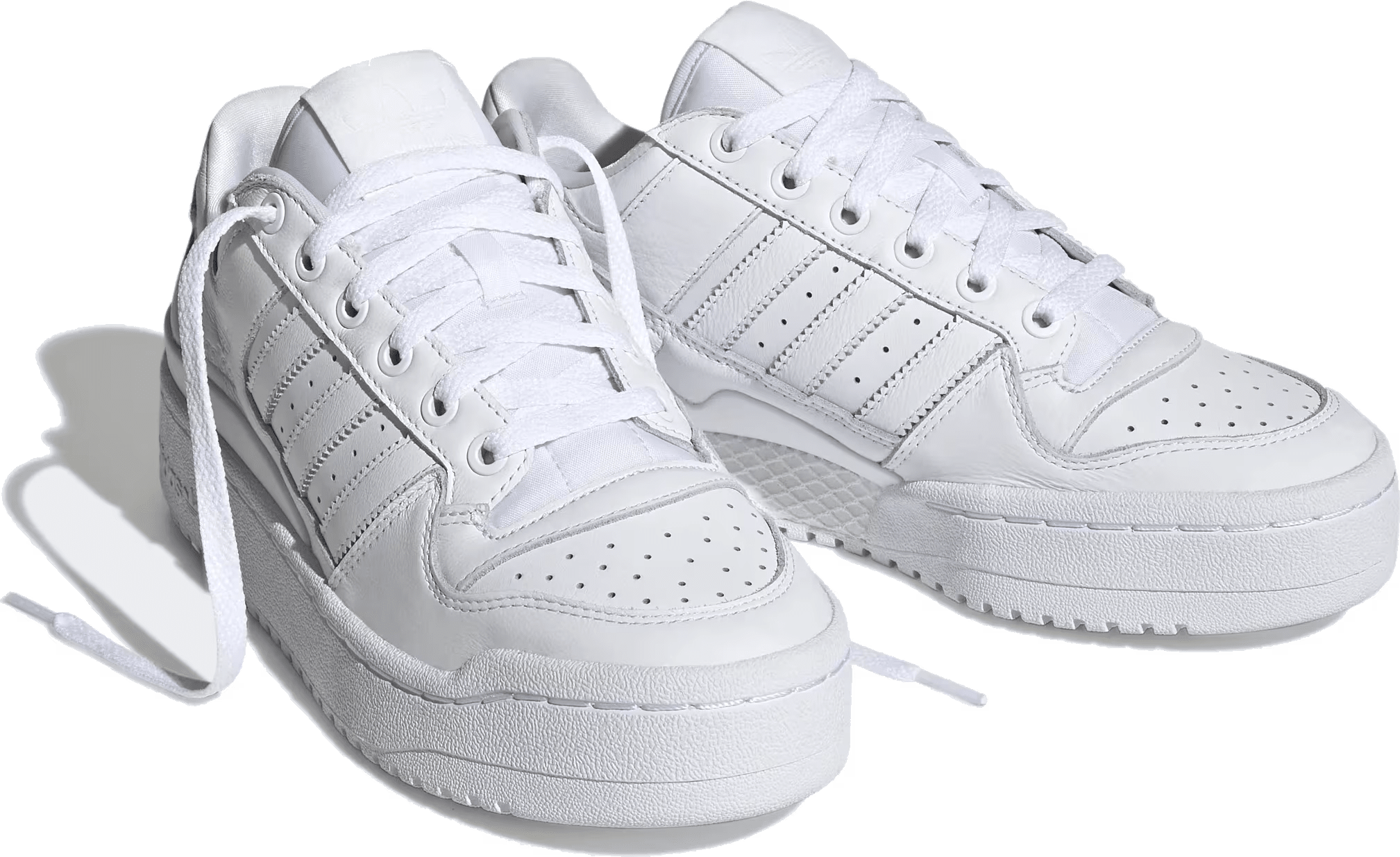 adidas Forum Bold Stripes Cloud White Core Black (Women's)