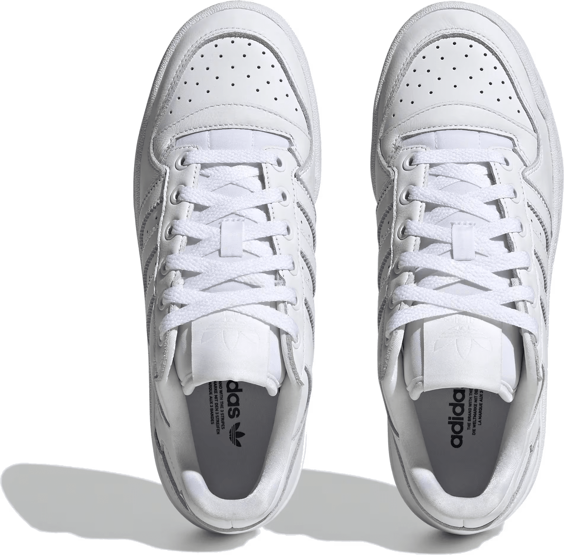 adidas Forum Bold Stripes Cloud White Core Black (Women's)