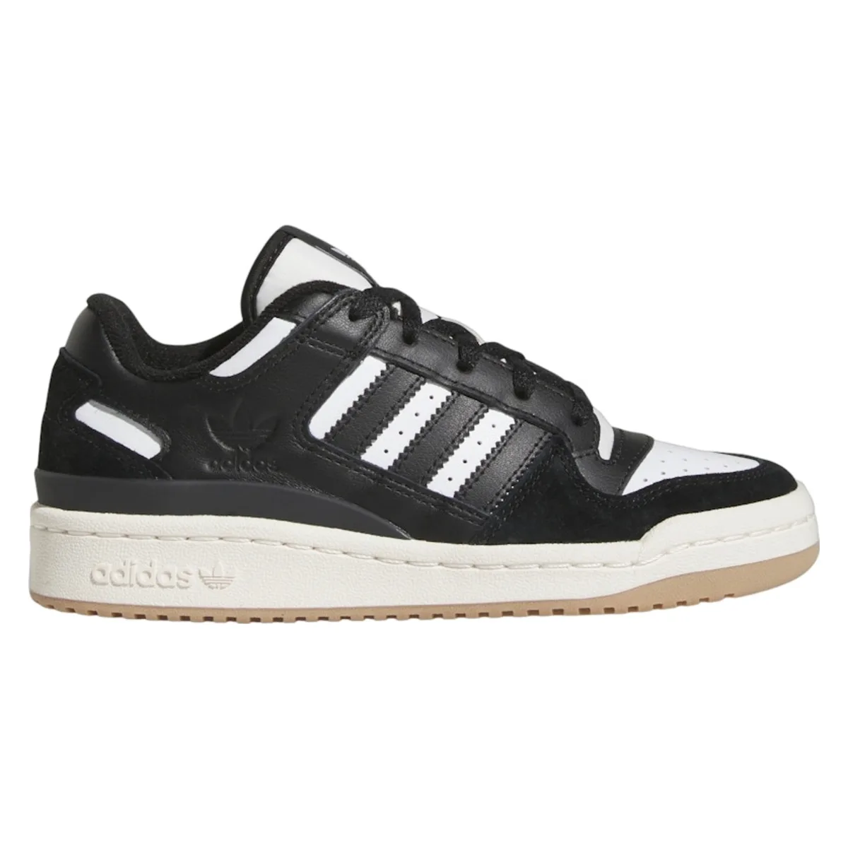 adidas Forum Low Core Black Cloud White Cream White (GS)