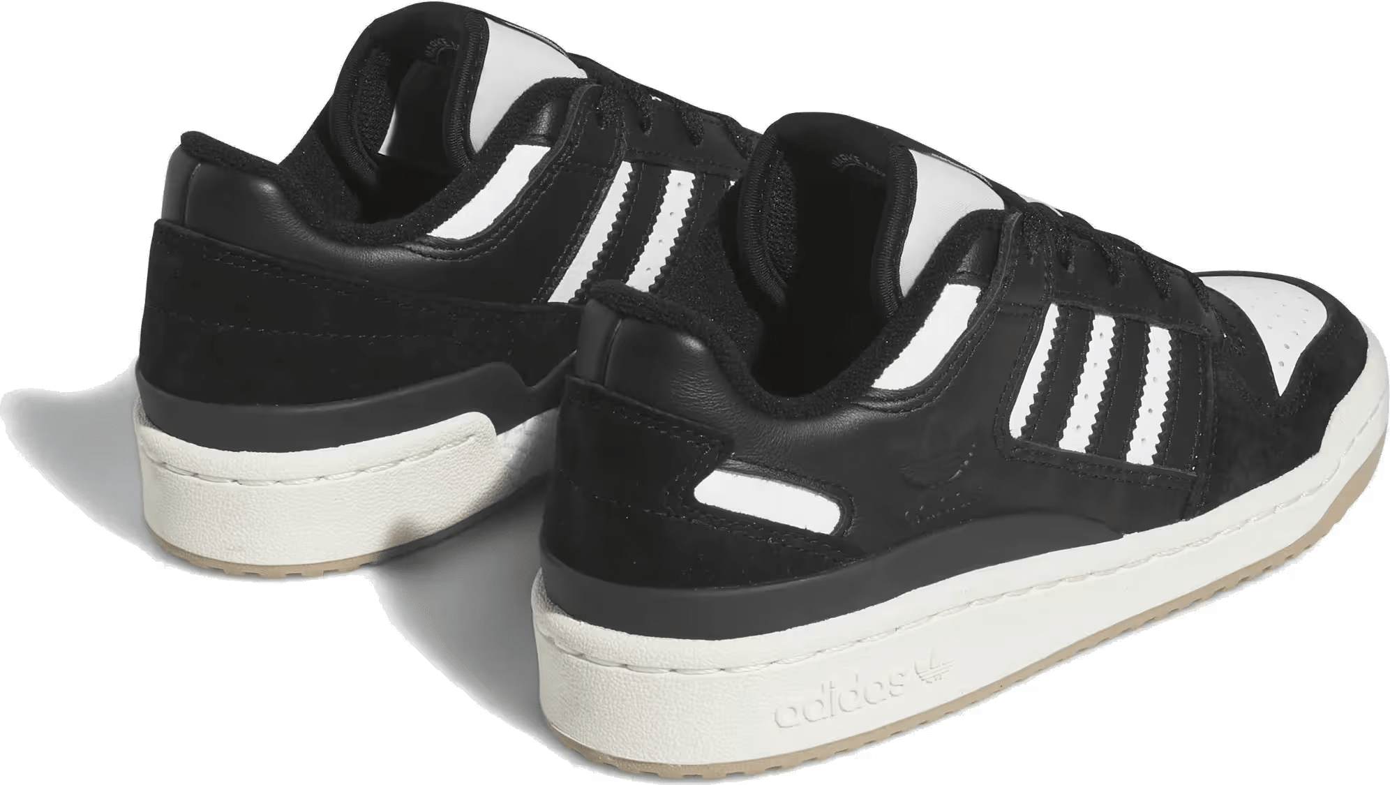 adidas Forum Low Core Black Cloud White Cream White (GS)