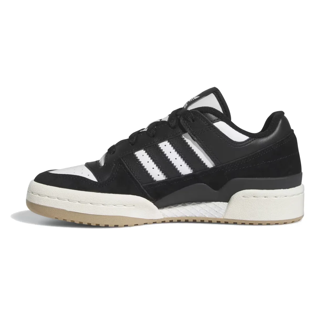adidas Forum Low Core Black Cloud White Cream White (GS)