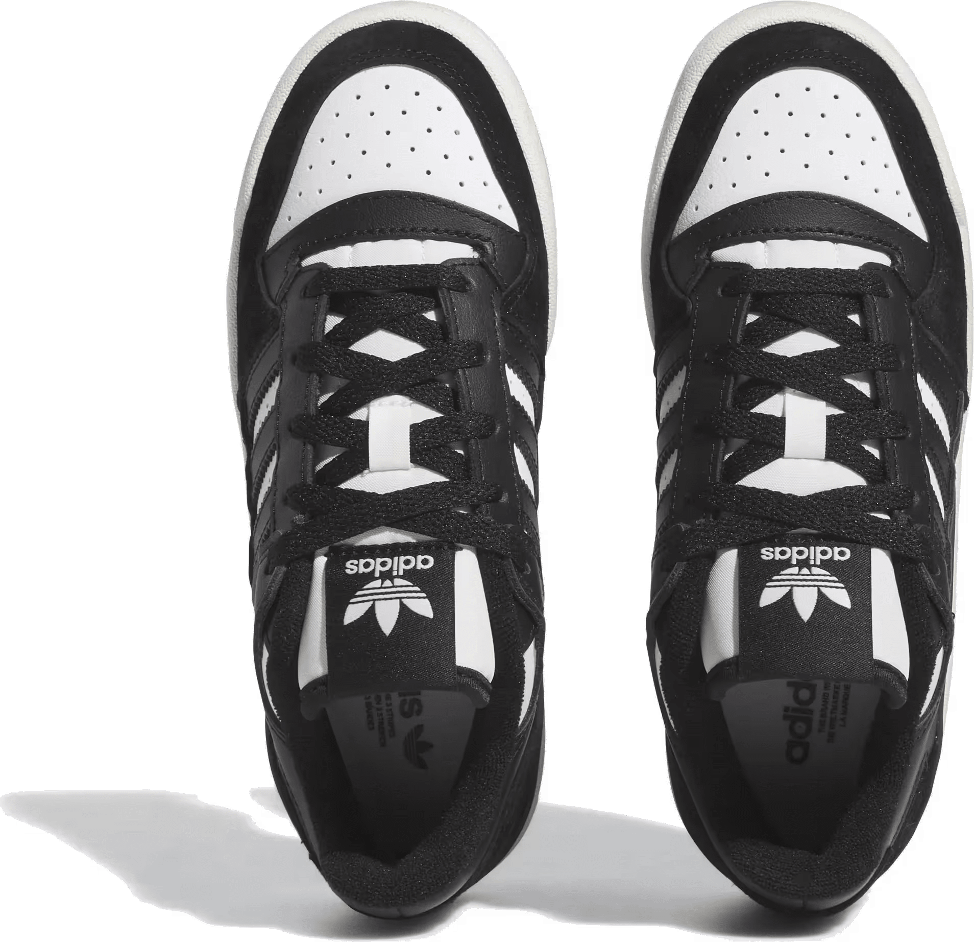 adidas Forum Low Core Black Cloud White Cream White (GS)