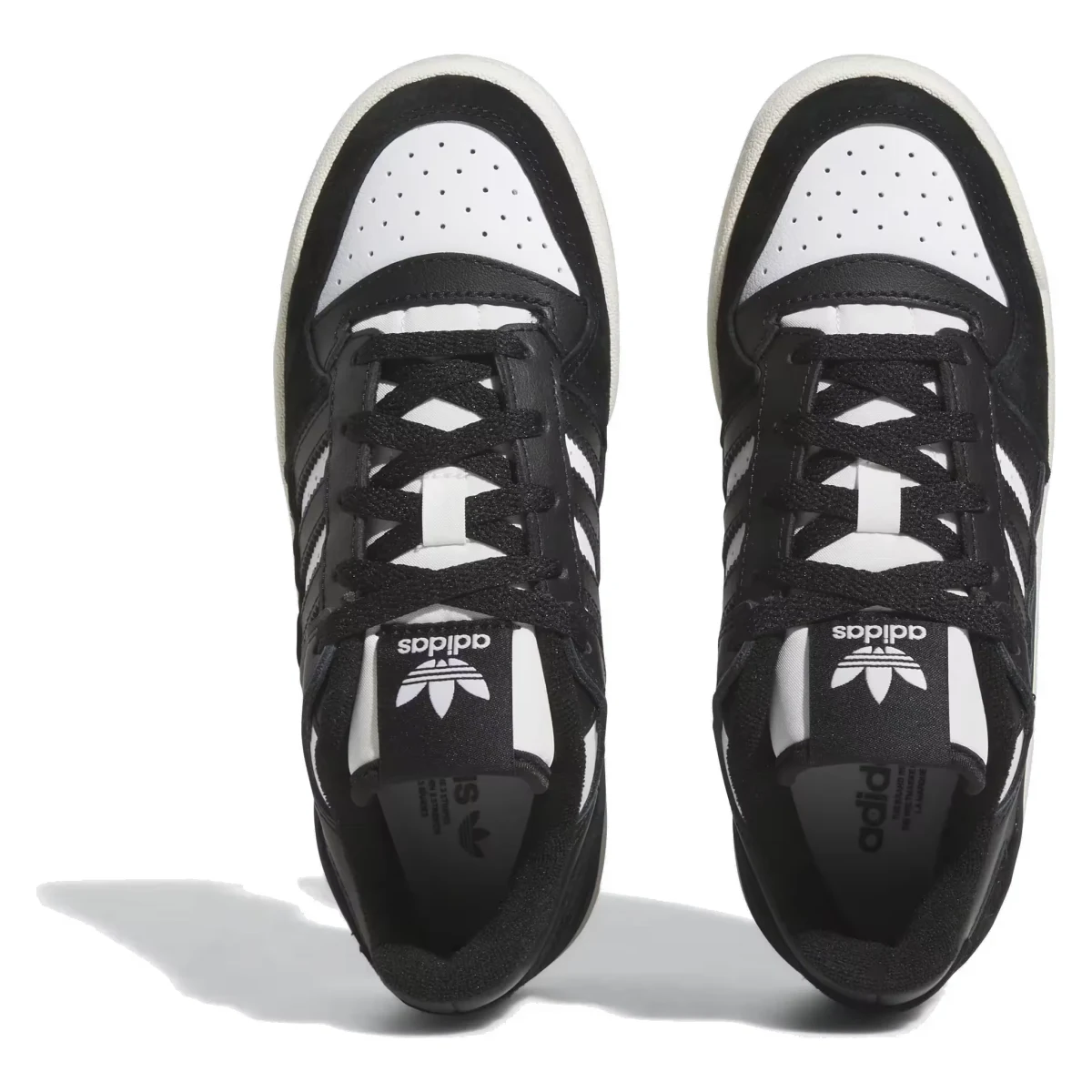adidas Forum Low Core Black Cloud White Cream White (GS)