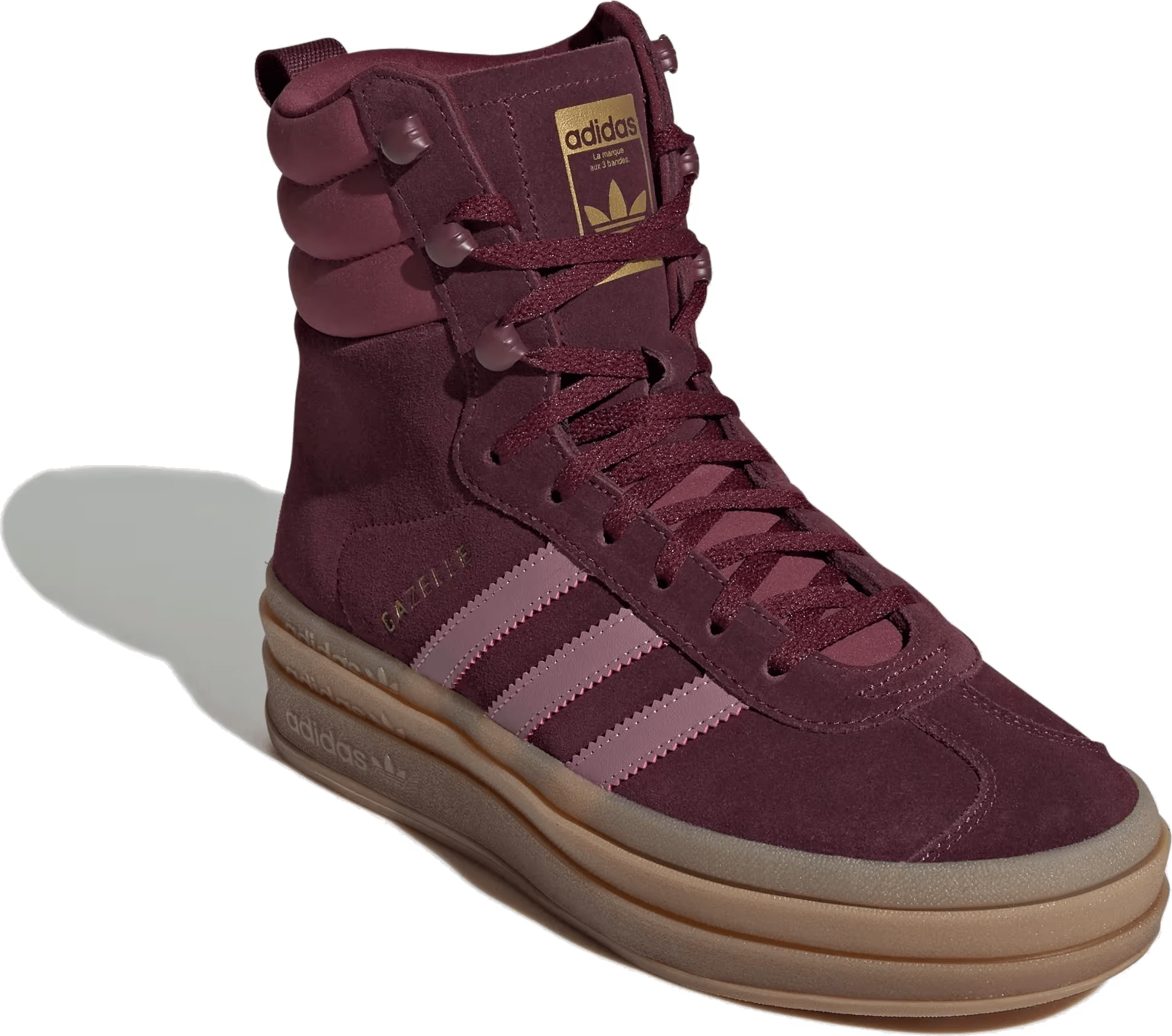 adidas Gazelle High Maroon Wonder Orchid (Women's)