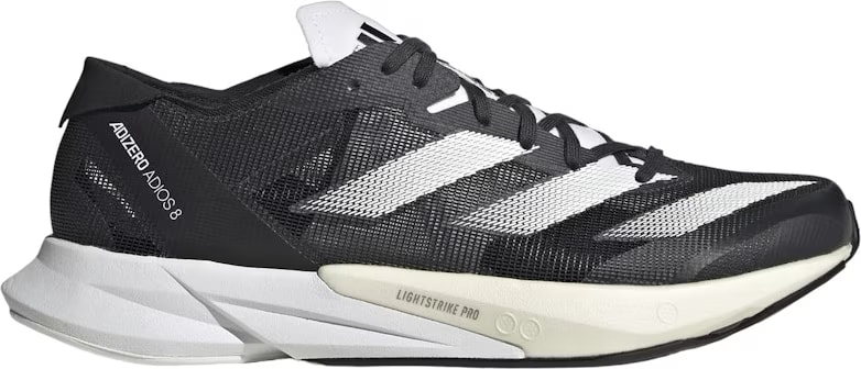 adidas Adizero Adios 8 Carbon Cloud White Core Black (Women's)