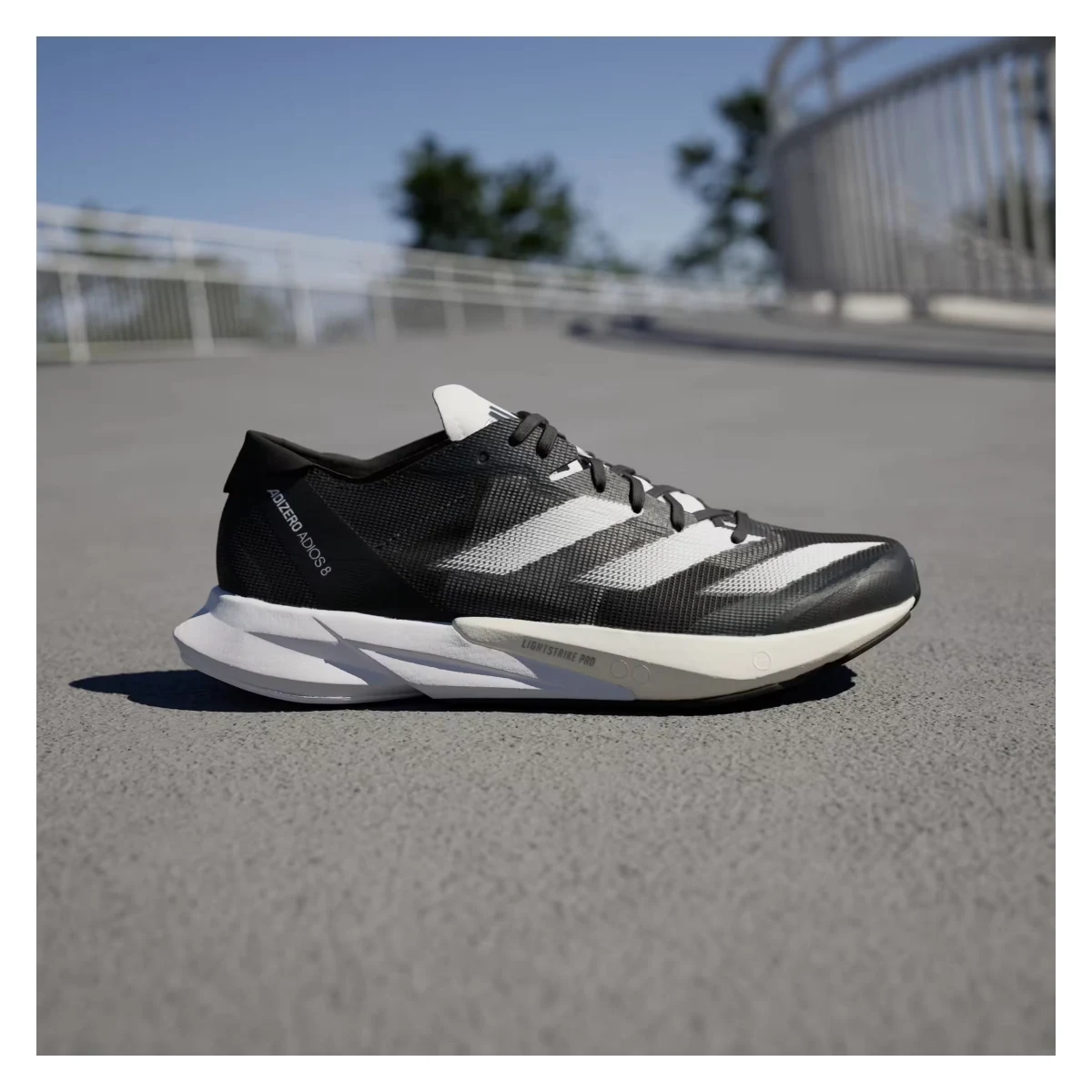 adidas Adizero Adios 8 Carbon Cloud White Core Black (Women's)