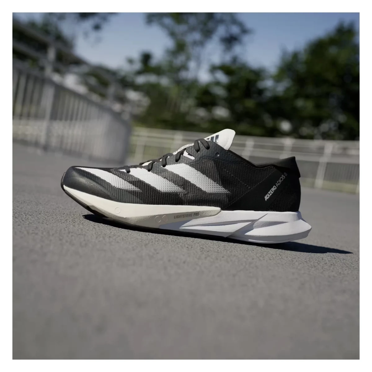 adidas Adizero Adios 8 Carbon Cloud White Core Black (Women's)