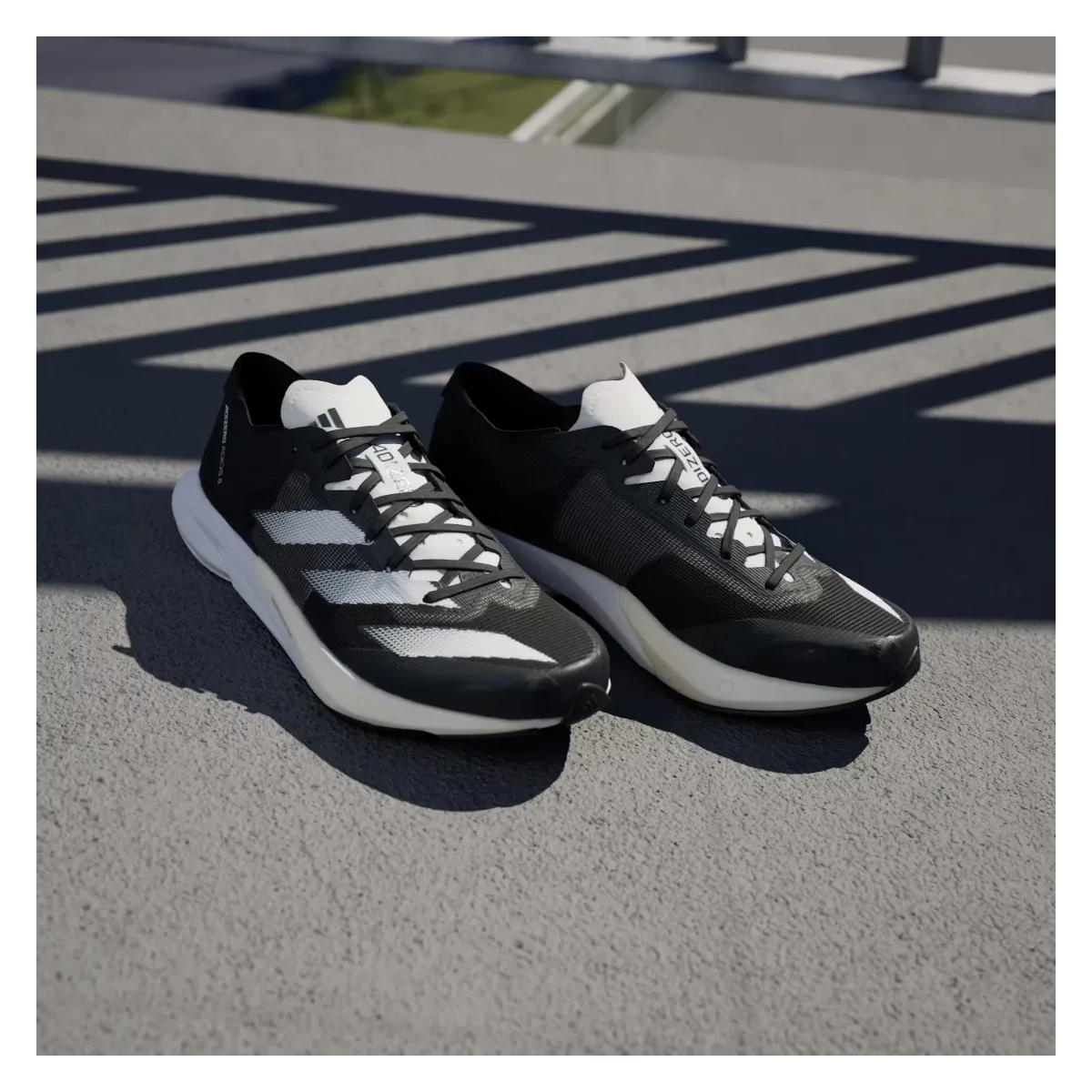 adidas Adizero Adios 8 Carbon Cloud White Core Black (Women's)