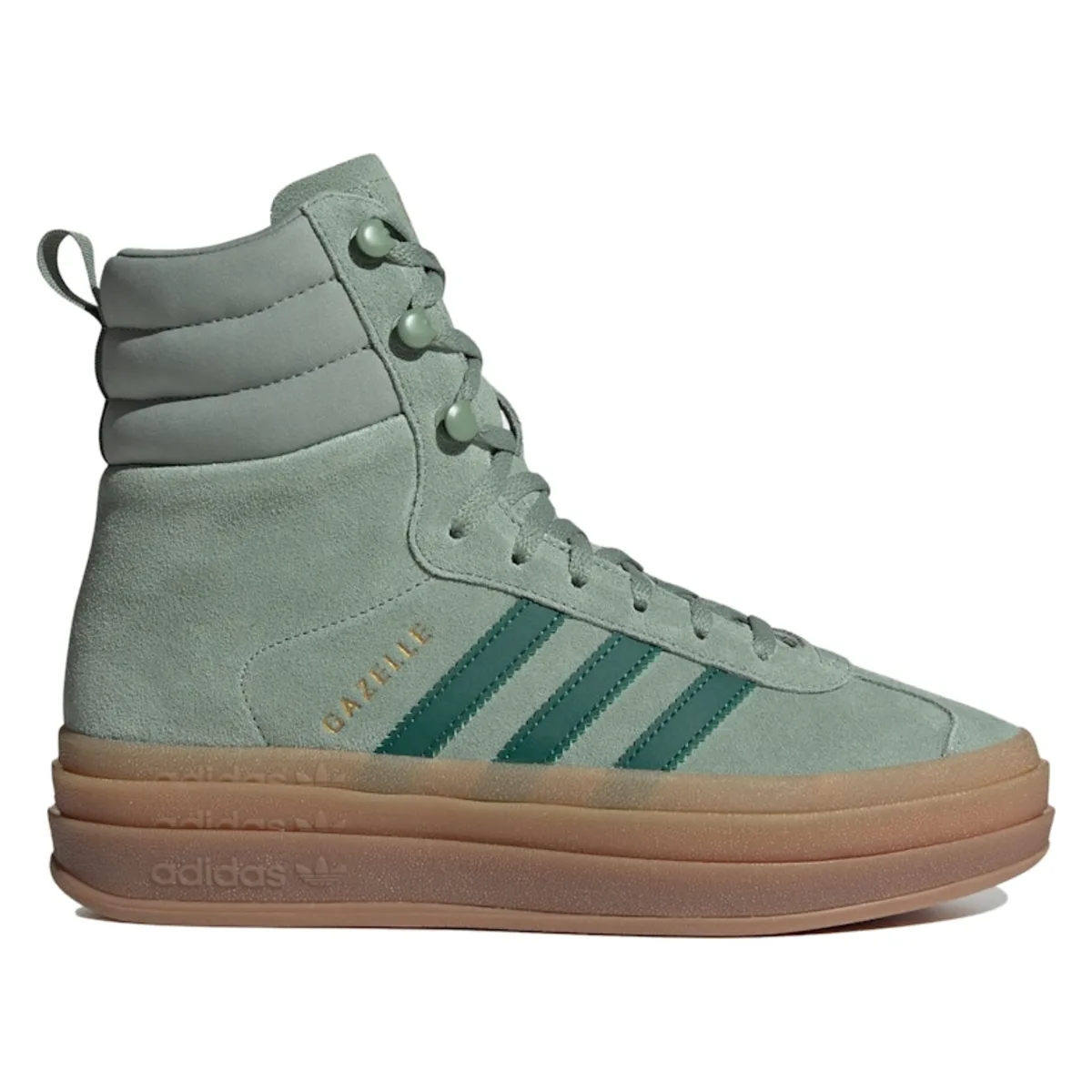 adidas Gazelle High Silver Green (Women's)