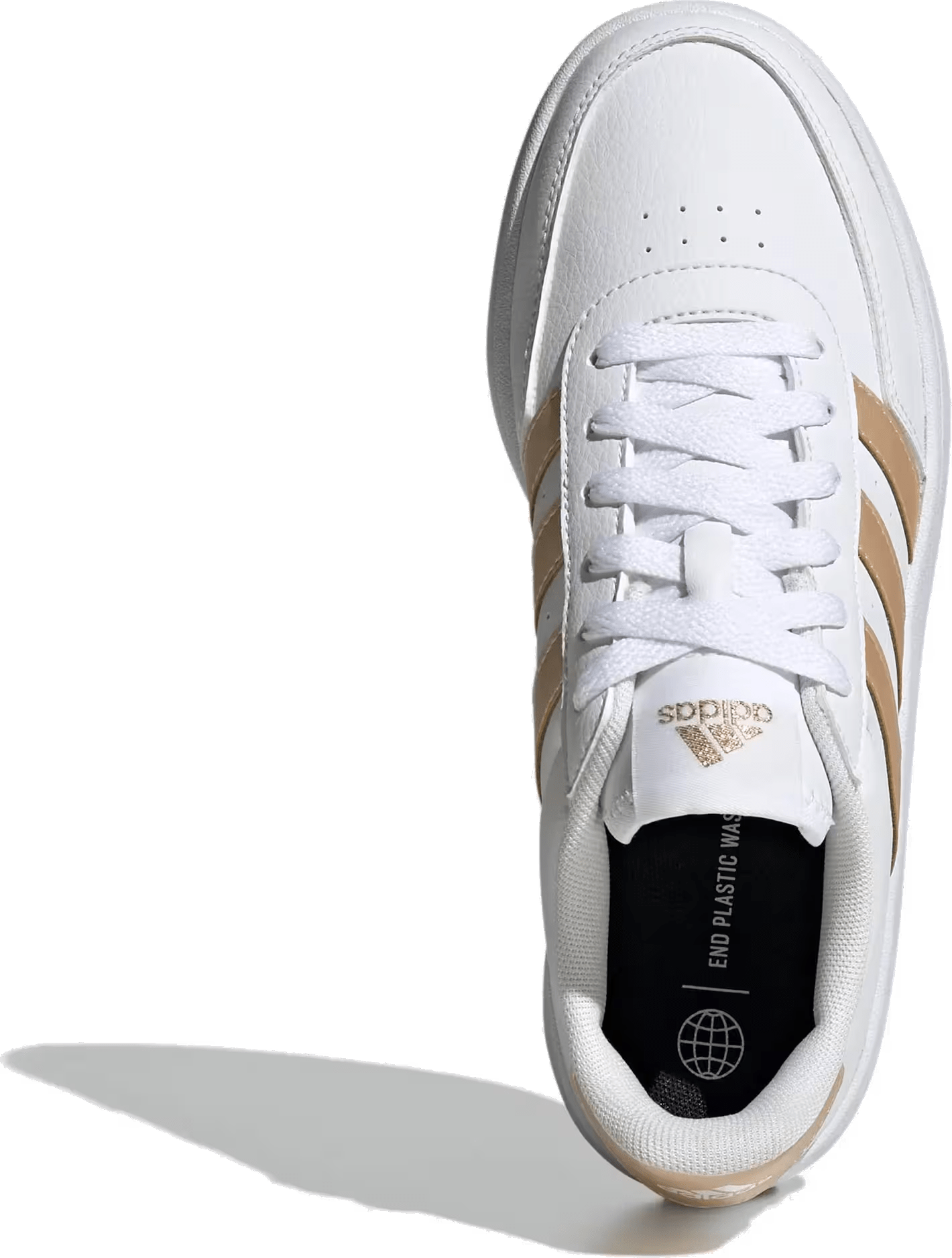 adidas Breaknet 2.0 Cloud White Wonder Gold Met. (Women's)