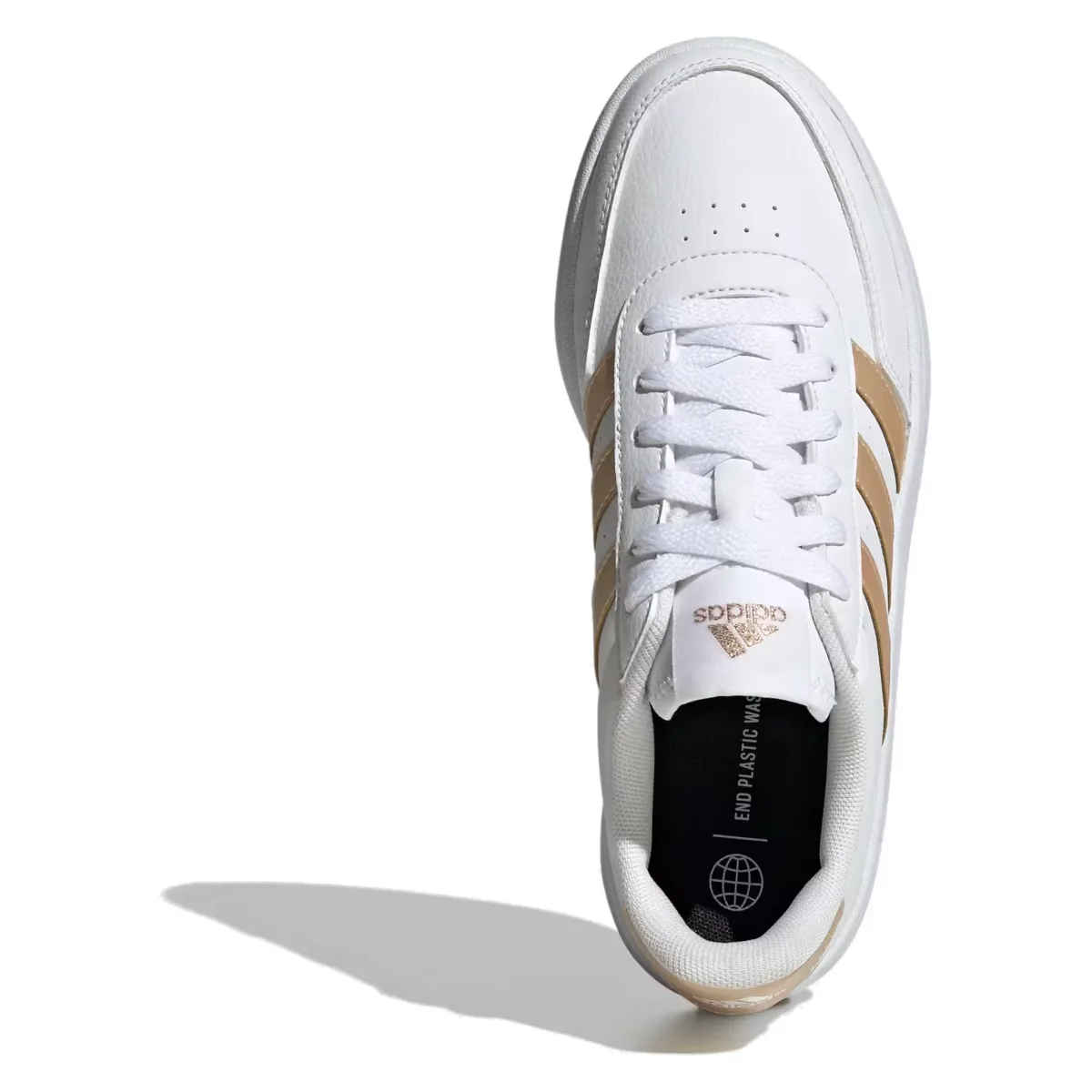 adidas Breaknet 2.0 Cloud White Wonder Gold Met. (Women's)