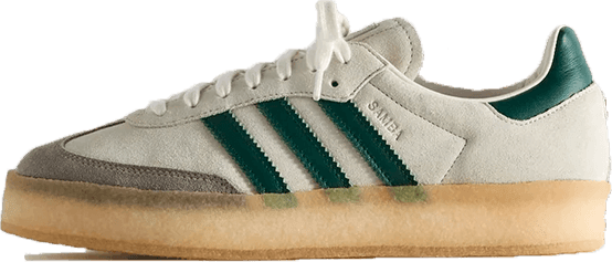 adidas Clarks 8th Street Samba by Ronnie Fieg Chalk White Green