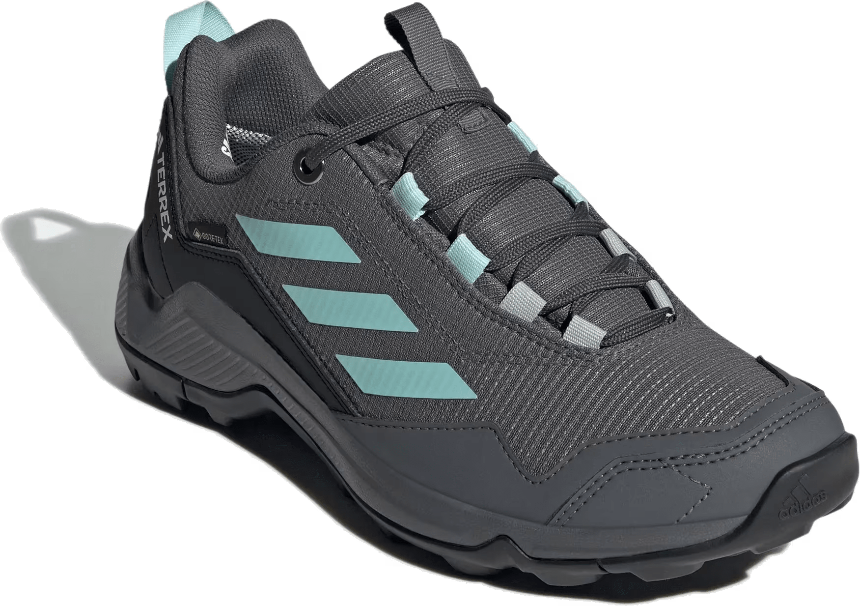 adidas Terrex Eastrail Gore-Tex Grey Five Semi Flash Aqua Wonder Silver (Women's)