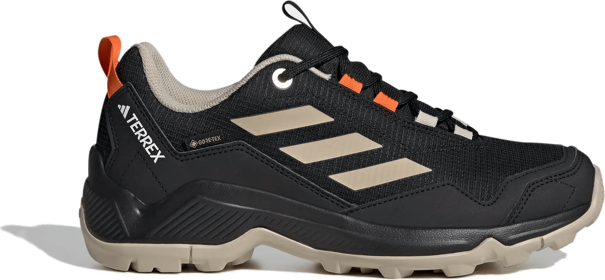 adidas Terrex Eastrail Gore-Tex Black Wonder Beige Semi Impact Orange (Women's)