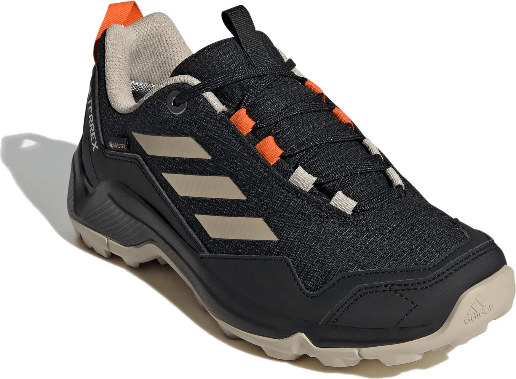 adidas Terrex Eastrail Gore-Tex Black Wonder Beige Semi Impact Orange (Women's)