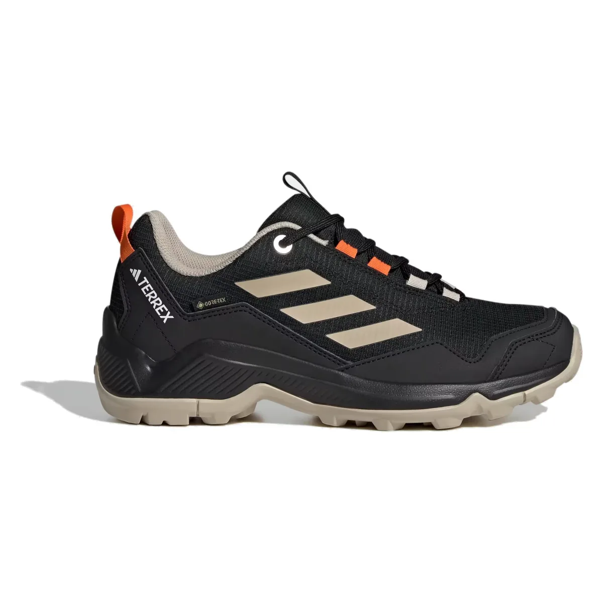 adidas Terrex Eastrail Gore-Tex Black Wonder Beige Semi Impact Orange (Women's)