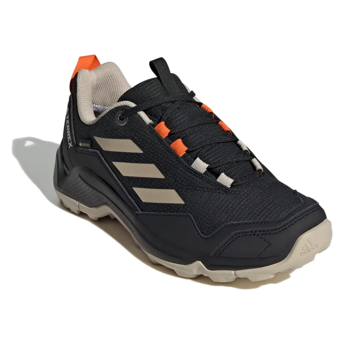 adidas Terrex Eastrail Gore-Tex Black Wonder Beige Semi Impact Orange (Women's)