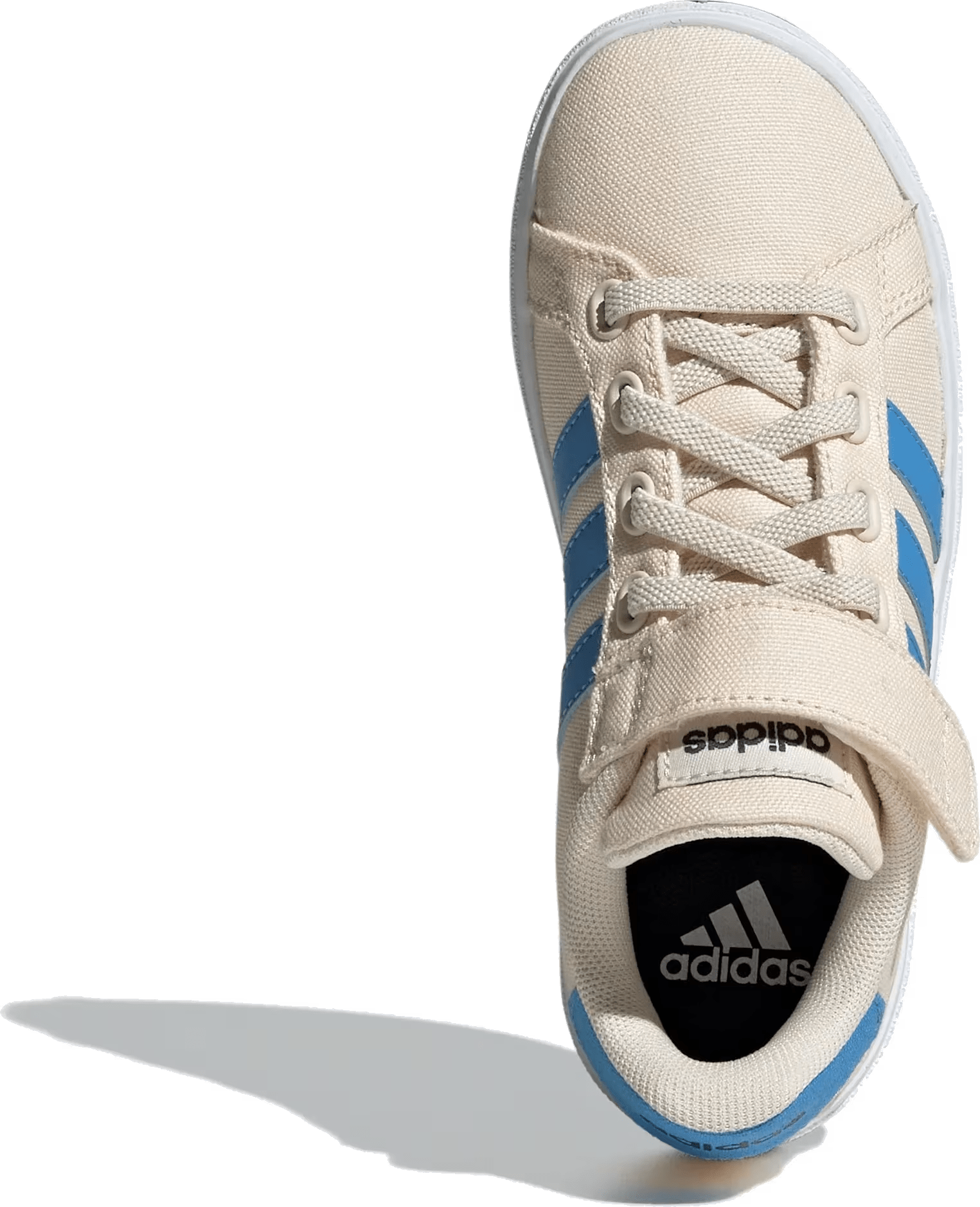 adidas Grand Court 2.0 EL Wonder White Blue Burst Shadow Navy (GS)
