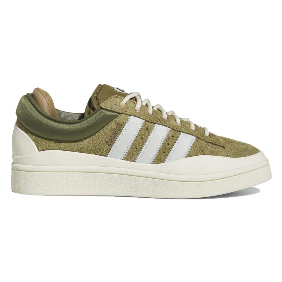 Adidas top sneaker oliv