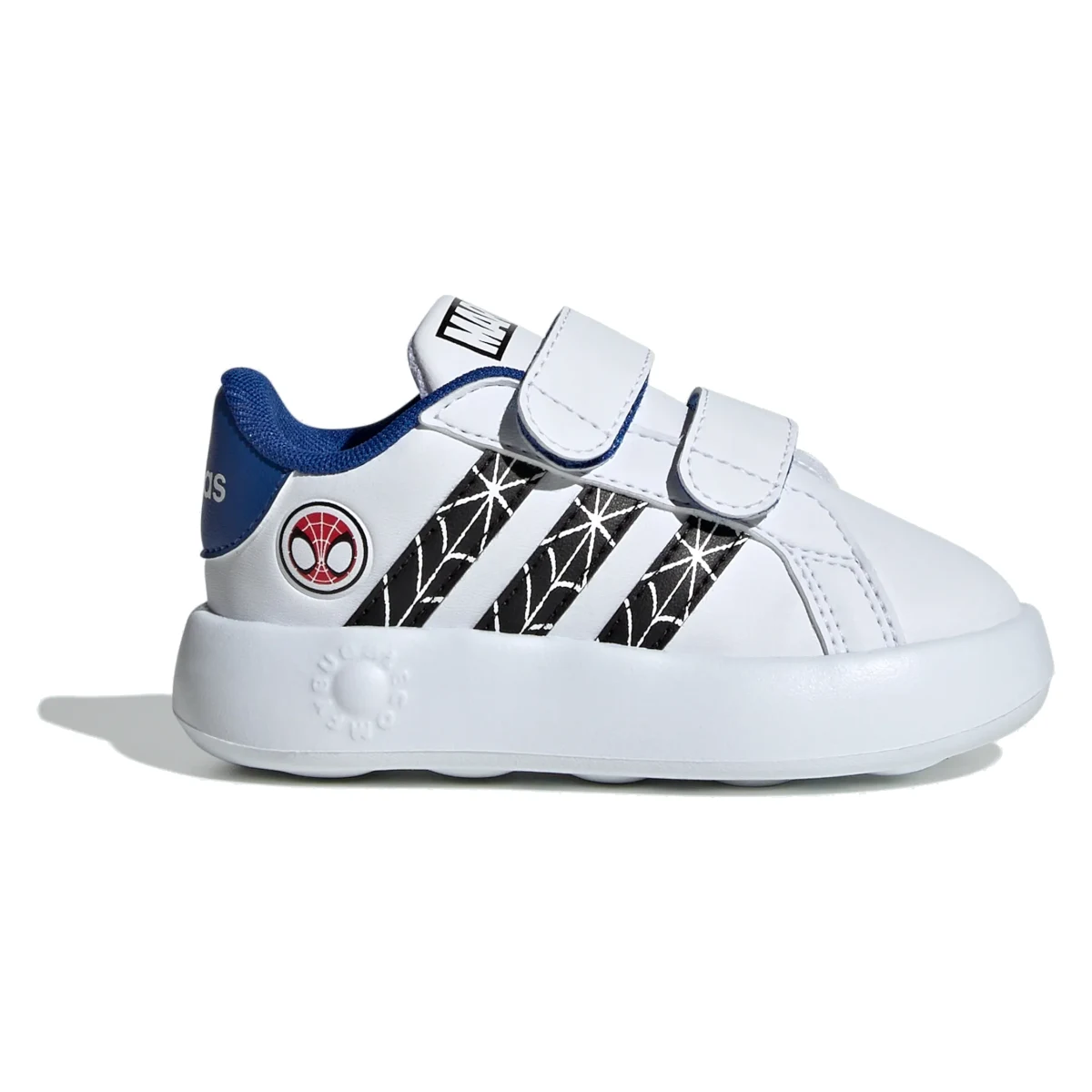 adidas Grand Court Marvel Spider-Man Cloud White Core Black Royal Blue (TD)