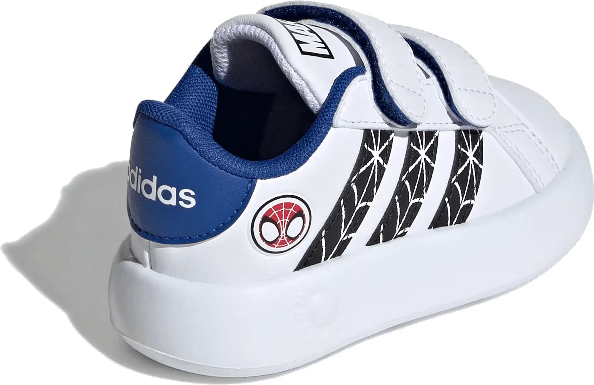 adidas Grand Court Marvel Spider-Man Cloud White Core Black Royal Blue (TD)
