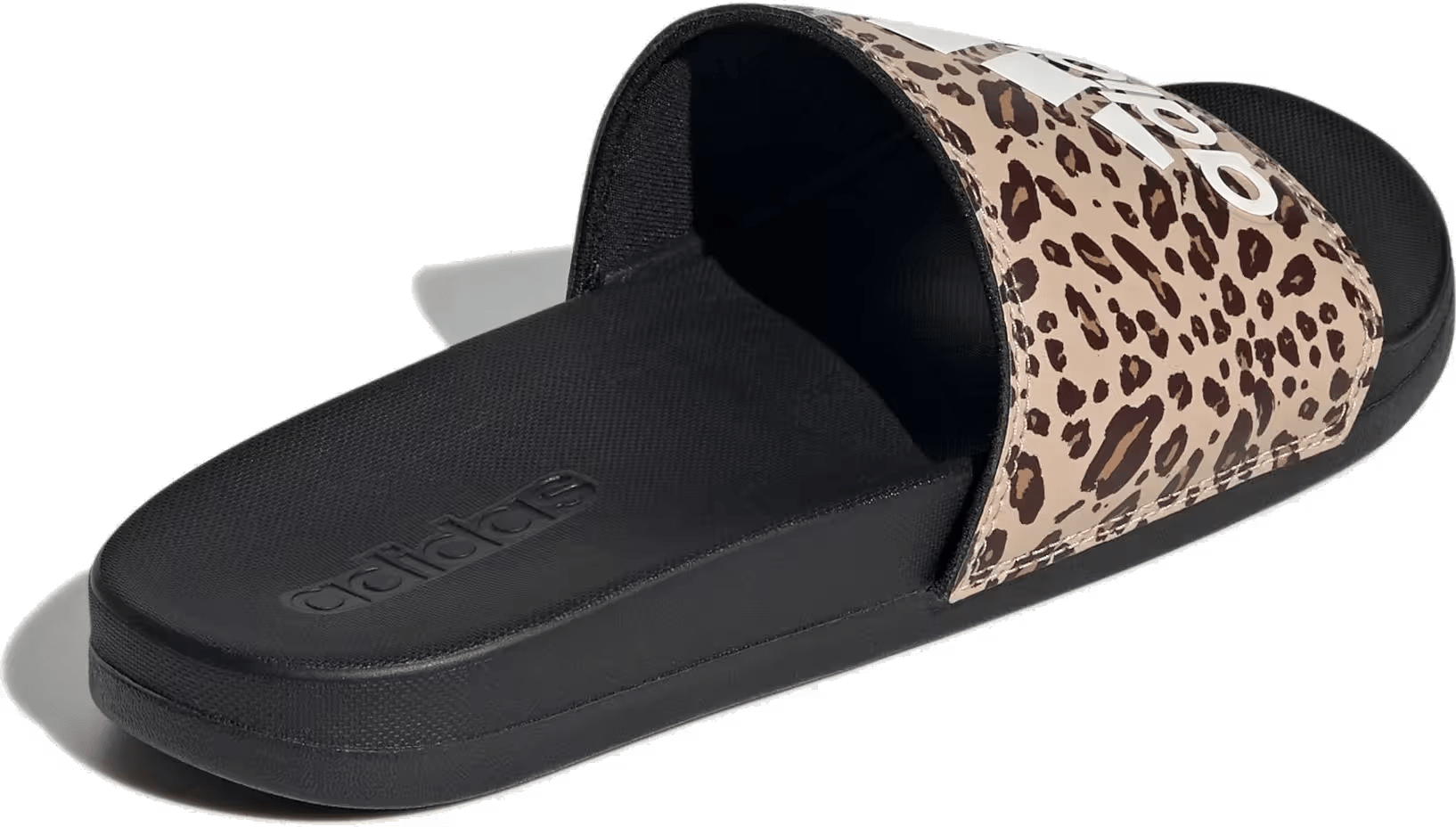 adidas Adilette Comfort Slides Core Black Off White Magic Beige (Women's)