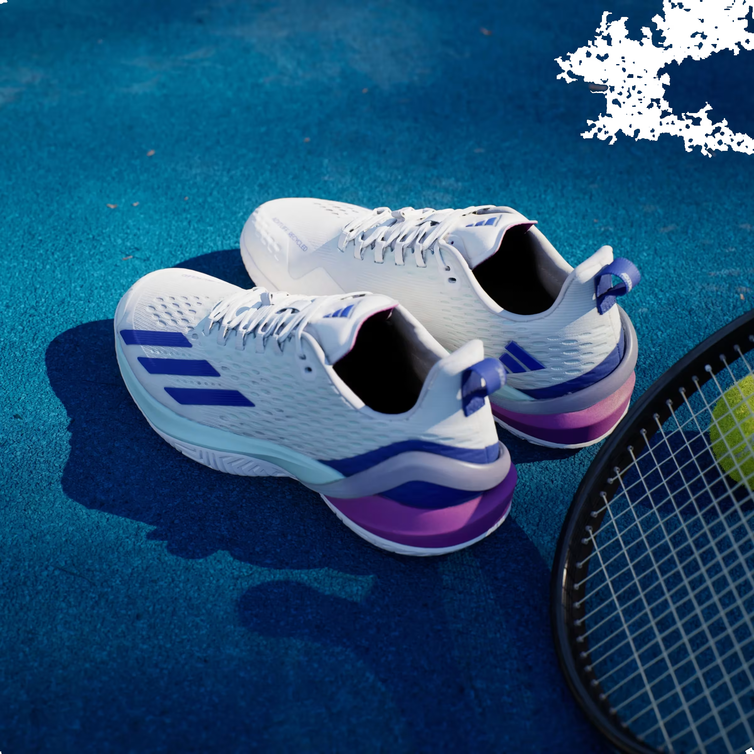 adidas Adizero Cybersonic Cloud White Lucid Blue Semi Flash Aqua