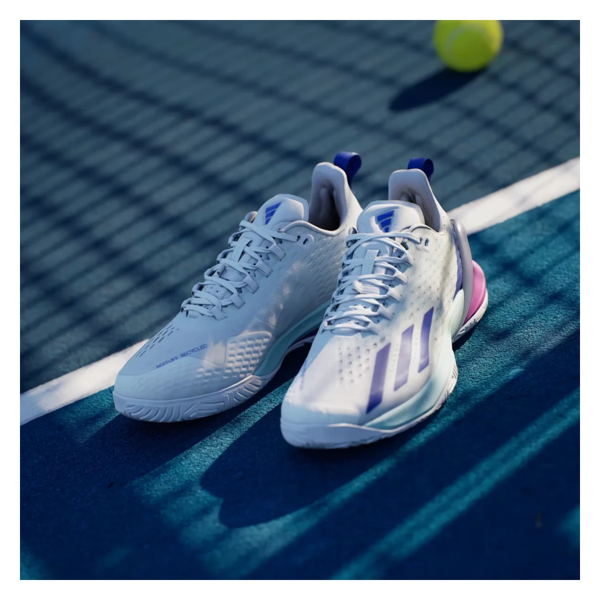 adidas Adizero Cybersonic Cloud White Lucid Blue Semi Flash Aqua